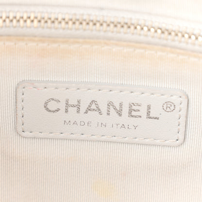 Chanel Metallic Crumpled Calfskin Small 31 Shopping Bag Silver 6 of 10