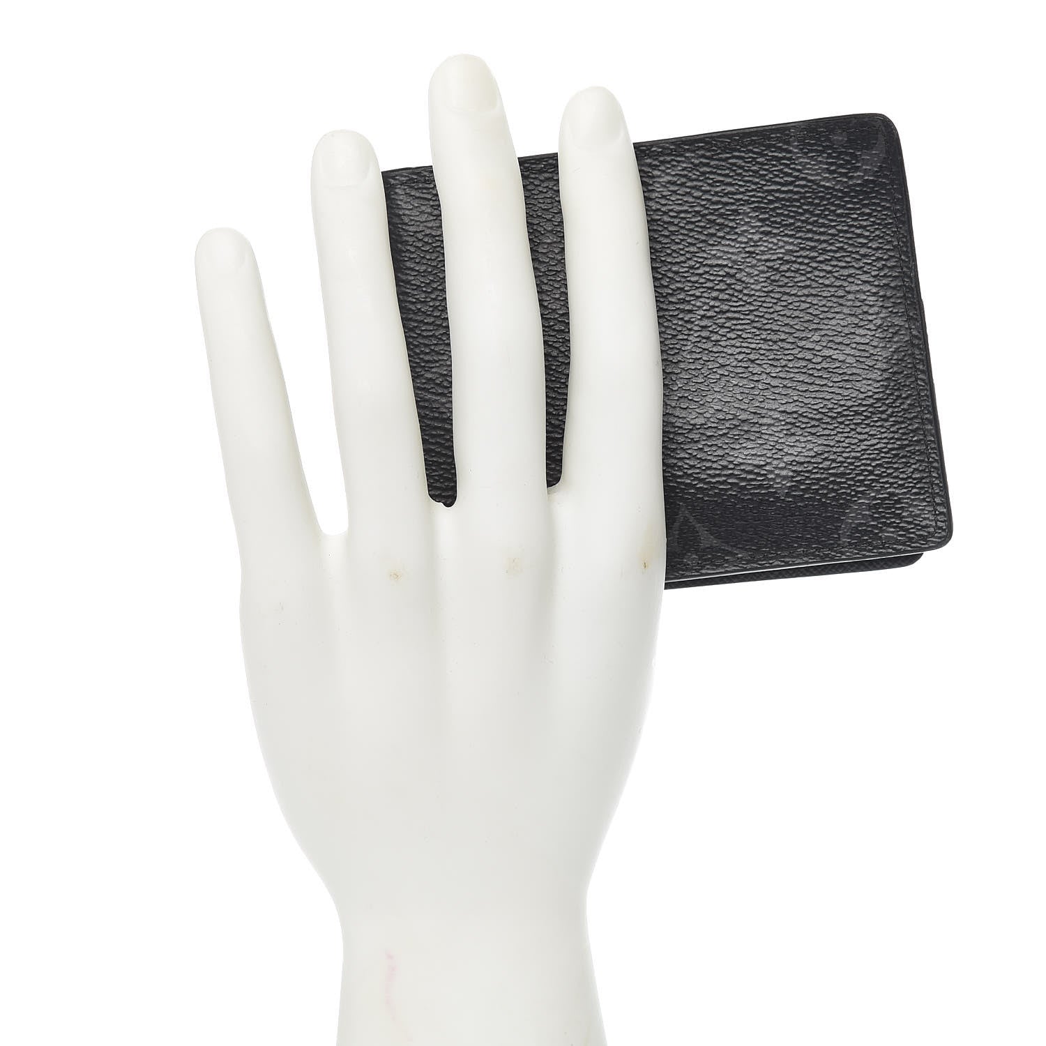 Louis Vuitton Monogram Eclipse Pince Wallet 2 of 9