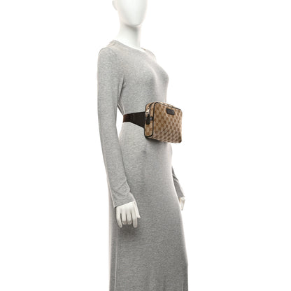 Gucci Monogram Belt Bag Dark Brown 2 of 11