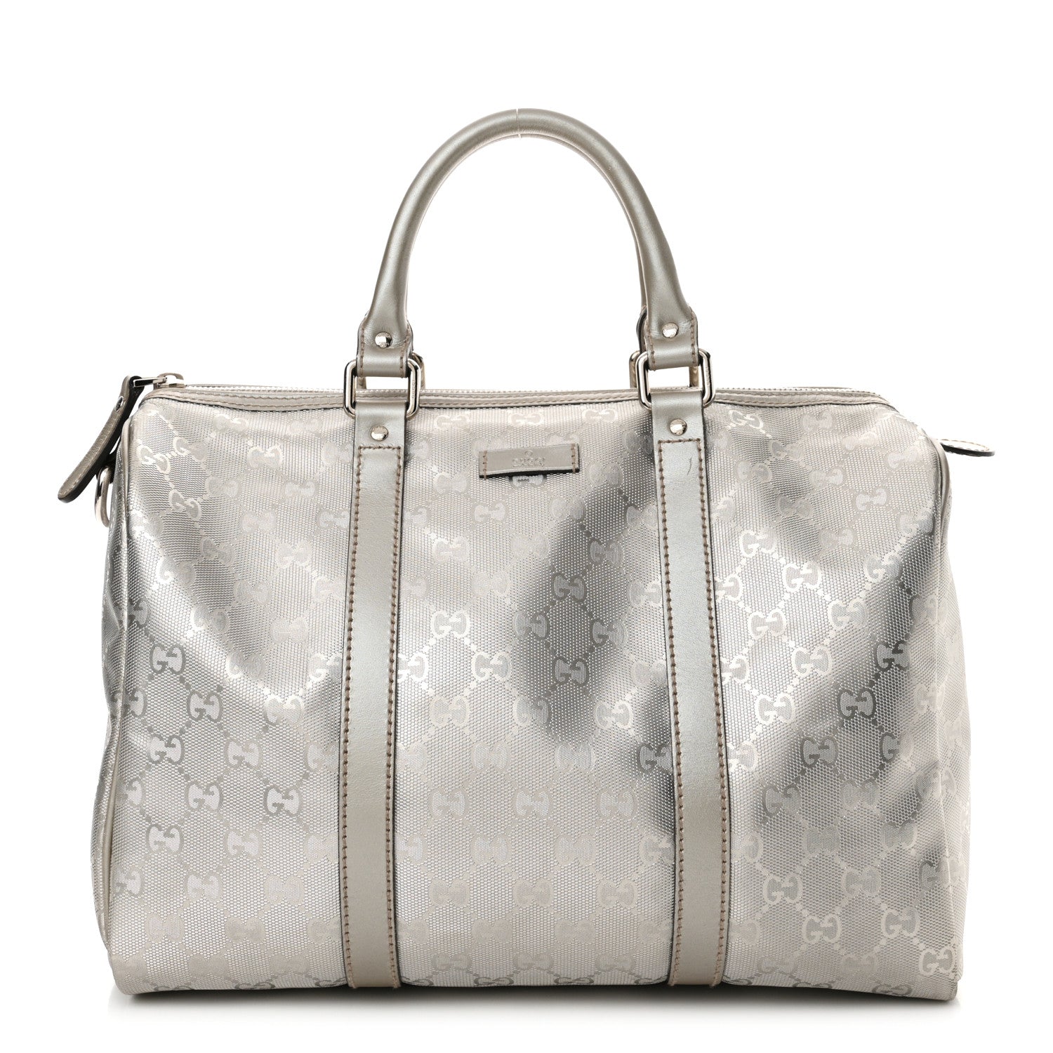 Gucci Imprime Monogram Medium Joy Boston Silver 1 of 14