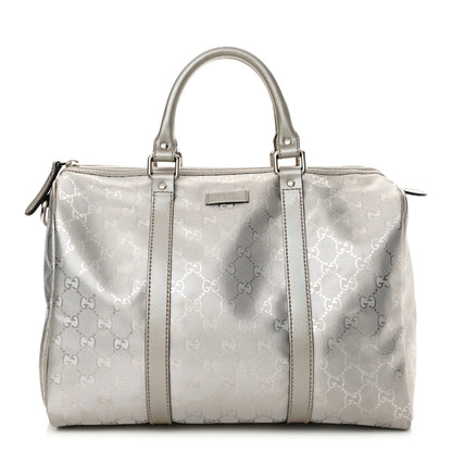 Gucci Imprime Monogram Medium Joy Boston Silver 1 of 14