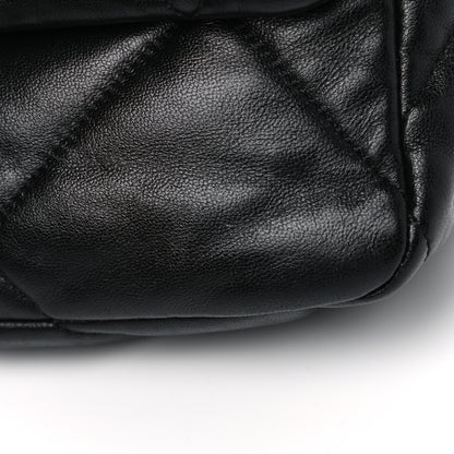Chanel Lambskin Quilted Large Chanel 19 Flap Black 15 of 16