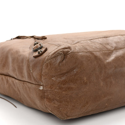 Balenciaga Agneau Classic Hardware Day Hobo Caramel 9 of 15