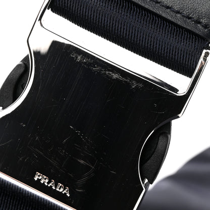 Prada Re-Nylon Vitello Metal Triangle Logo Sling Backpack Bleu 12 of 14