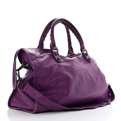 Balenciaga Agneau Classic Hardware City Ultraviolet 4 of 15