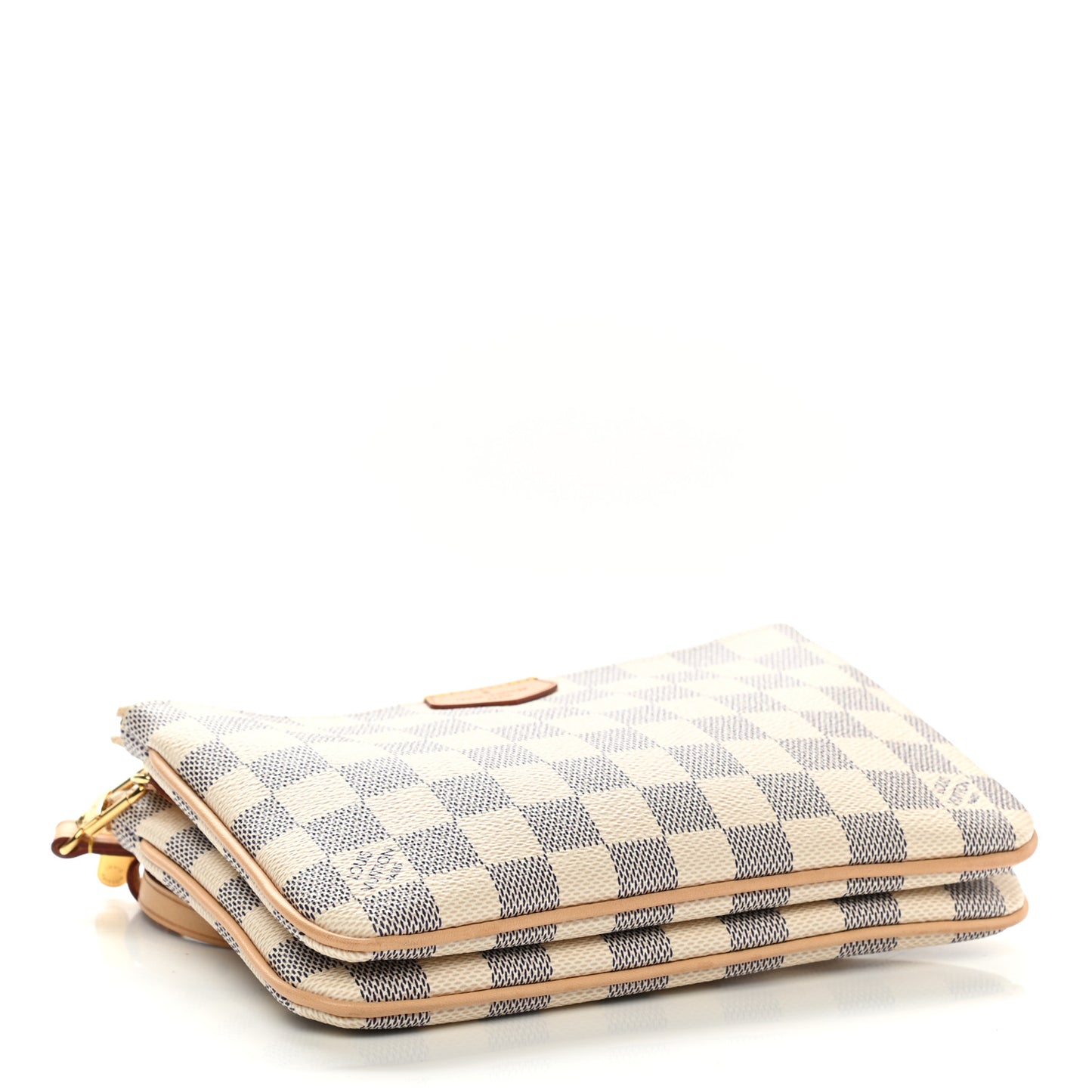 Damier Azur Double Zip Pochette