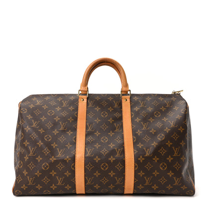 Louis Vuitton Monogram Keepall 50 1 of 9