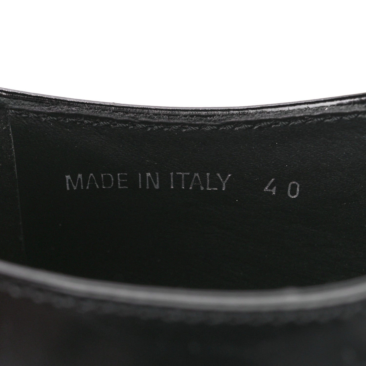 Prada Spazzolato Mary Jane T Strap 40mm Loafers 40 Black 9 of 9