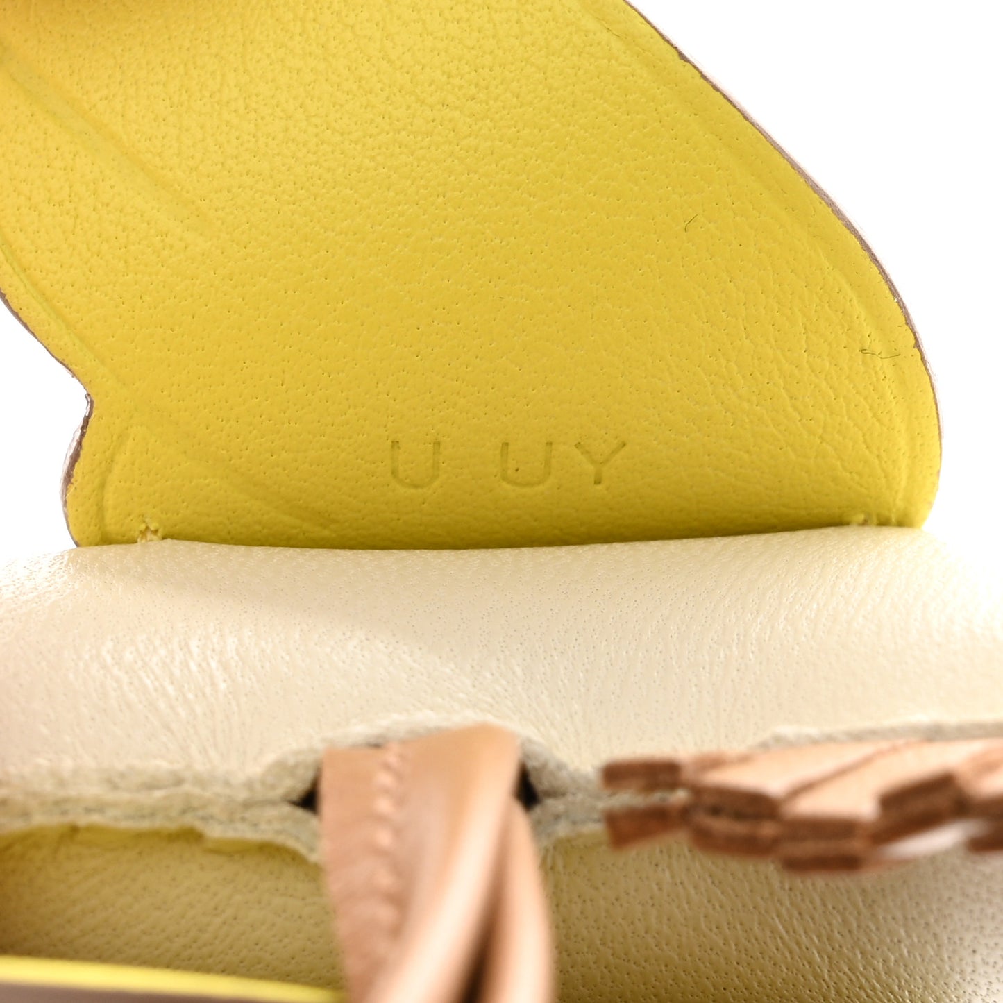 Milo Lambskin Grigri Rodeo Pegase Horse Bag Charm PM Craie Chai Lime