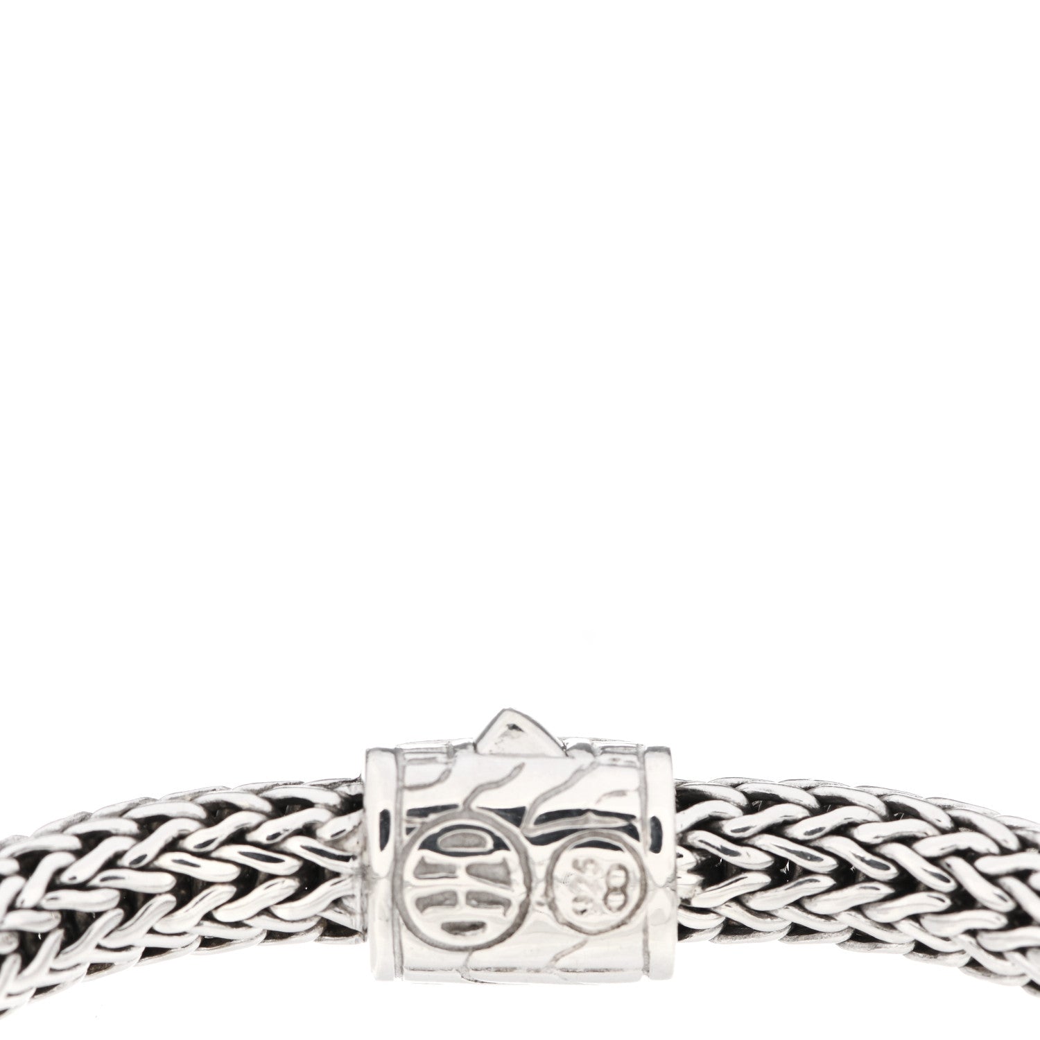 John Hardy Sterling Silver Black Sapphire 5mm Classic Chain Bracelet 3 of 3