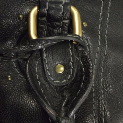 Chloe Leather Paddington Tote Noir 11 of 14