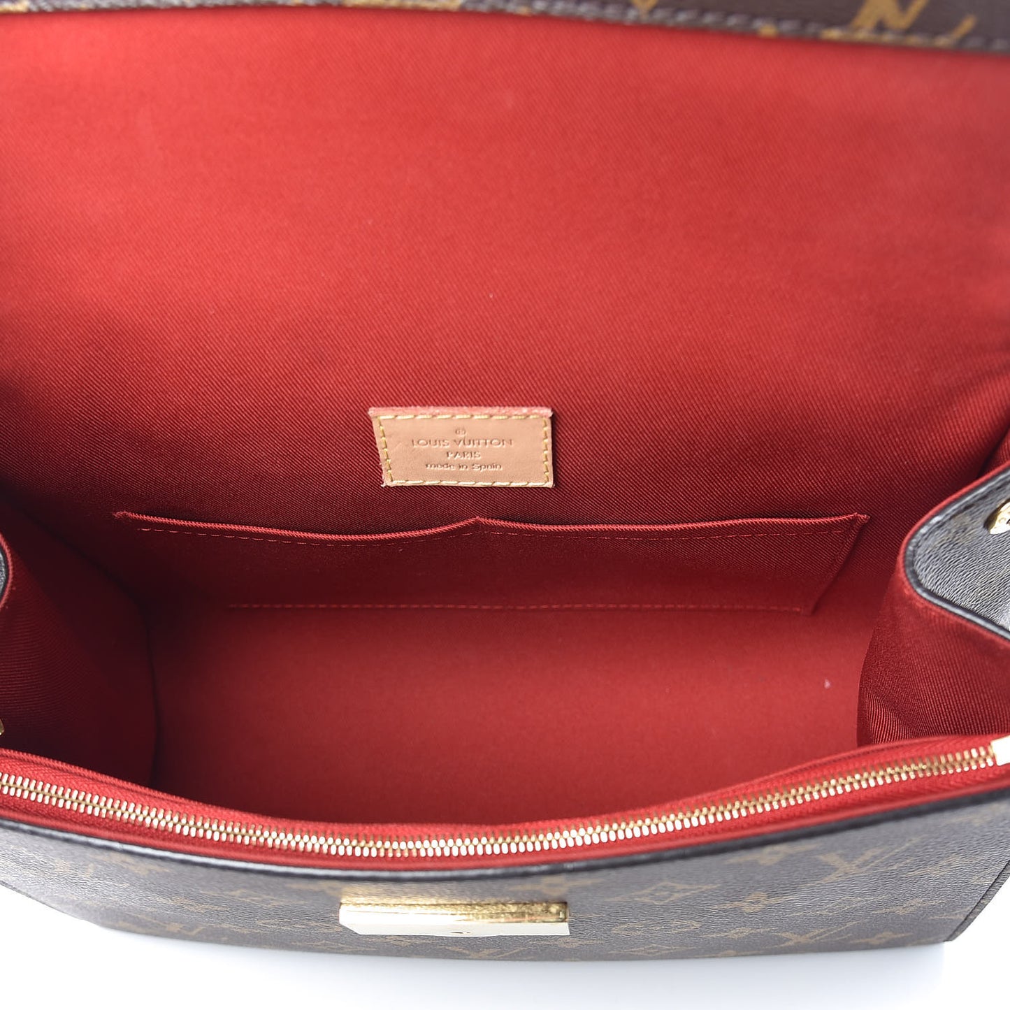 Monogram Cluny BB Rose Coquelicot