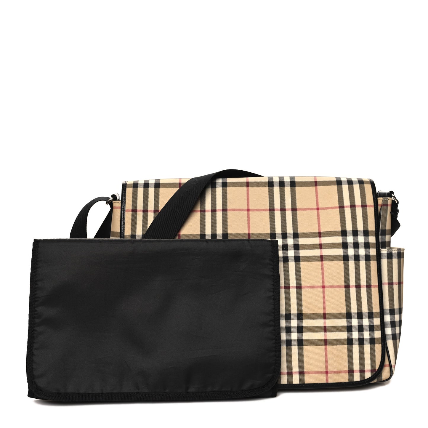 House Check Diaper Messenger Bag