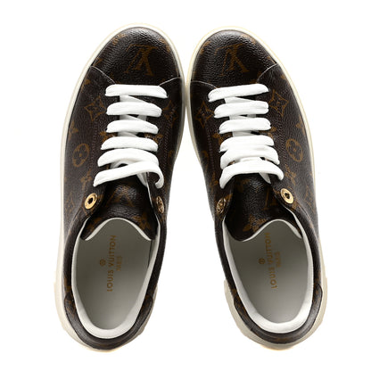Louis Vuitton Monogram Time Out Sneakers 37 2 of 9
