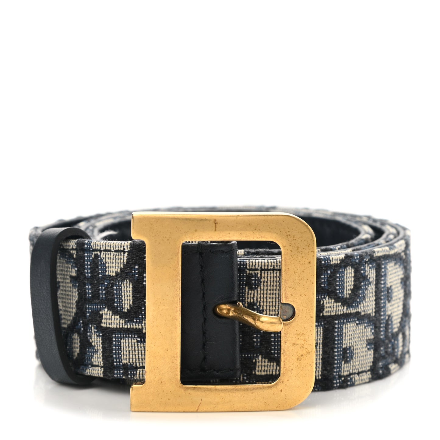 Oblique Diorquake Belt 75 Blue Multi
