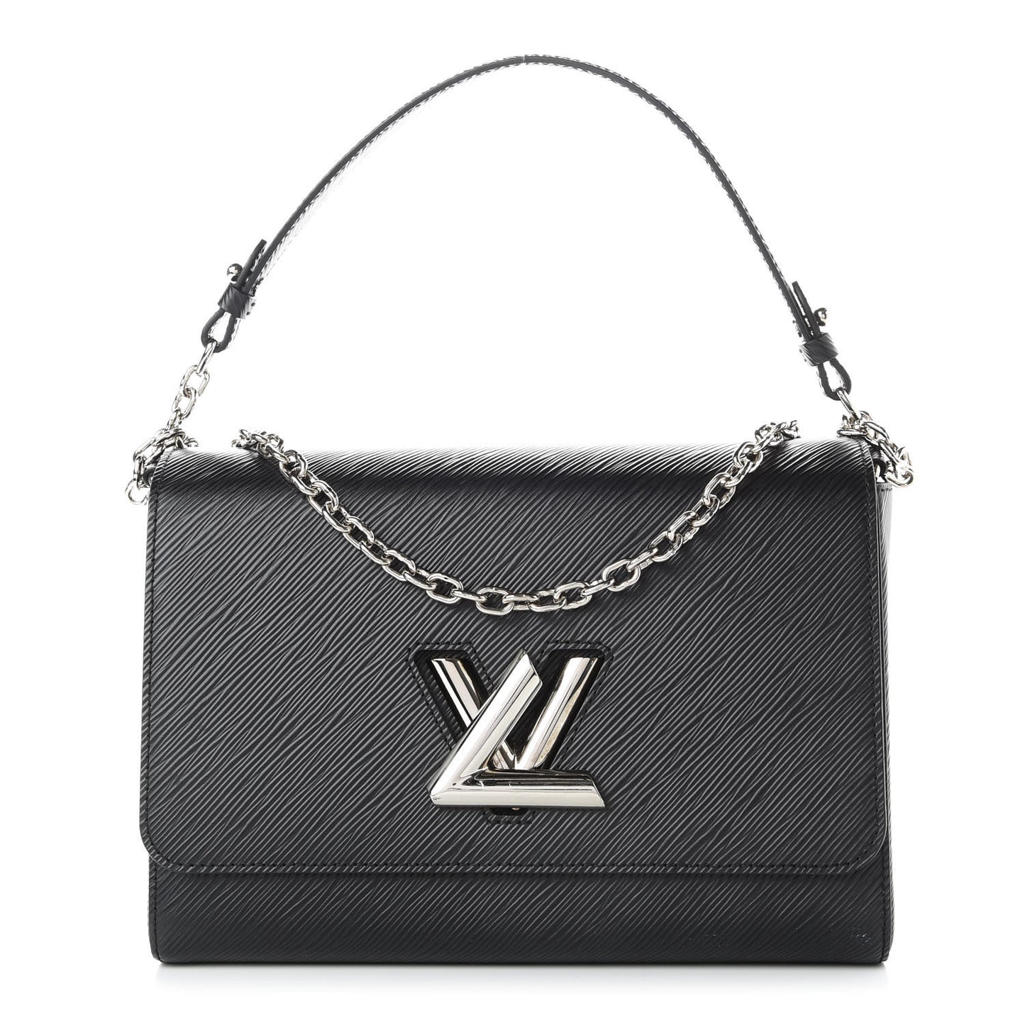 Epi Twist Shoulder Bag MM Black