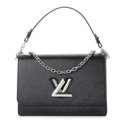 Louis Vuitton Epi Twist Shoulder Bag MM Black 1 of 10