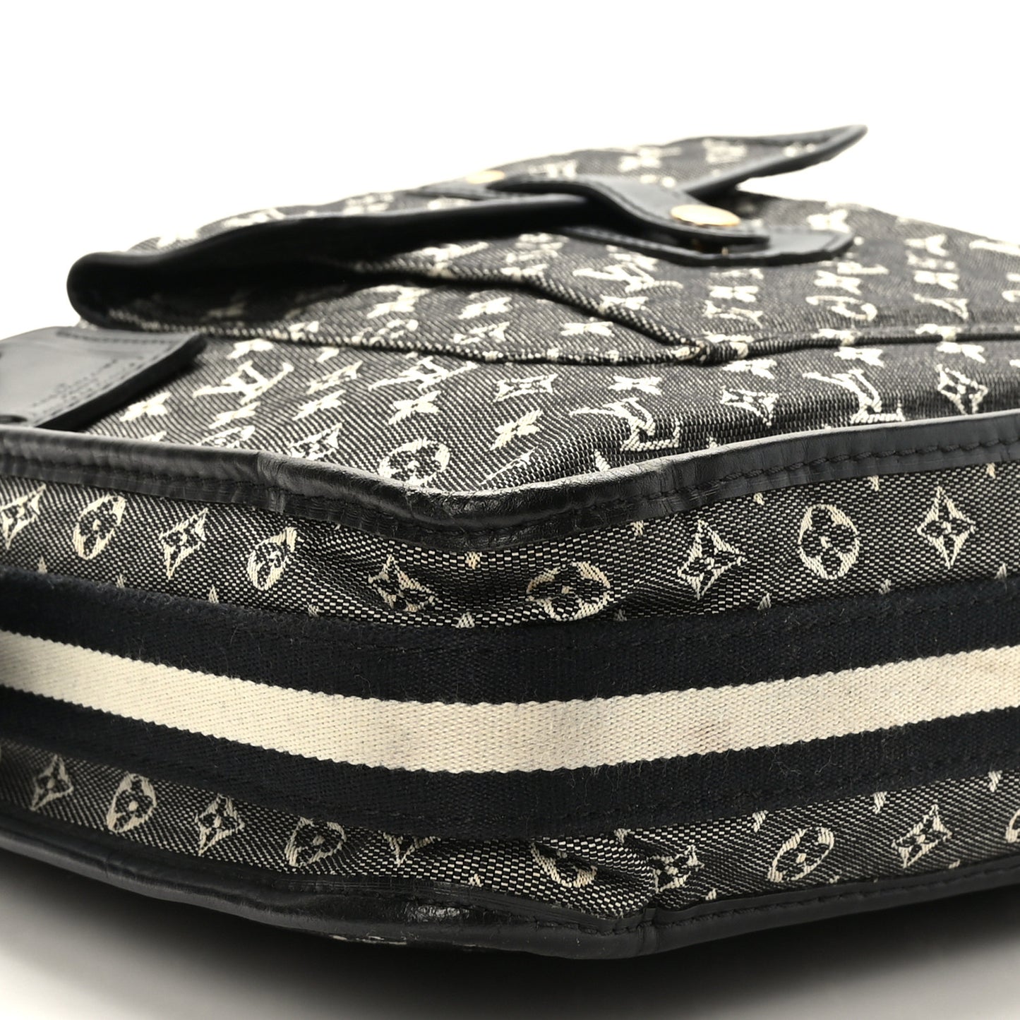 Mini Monogram Besace Mary Kate Black