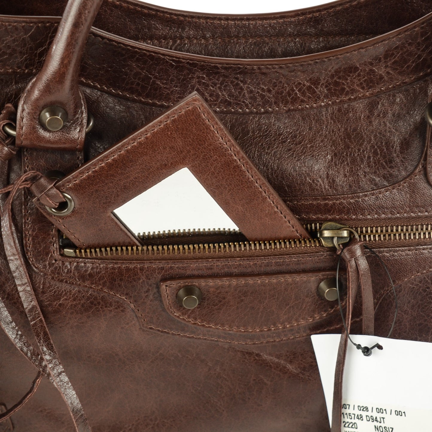 Agneau Classic Hardware City Cigare Fonce