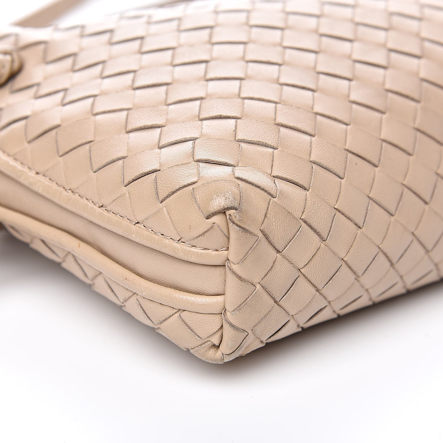 Bottega Veneta Nappa Intrecciato Nodini Crossbody Maple 8 of 16