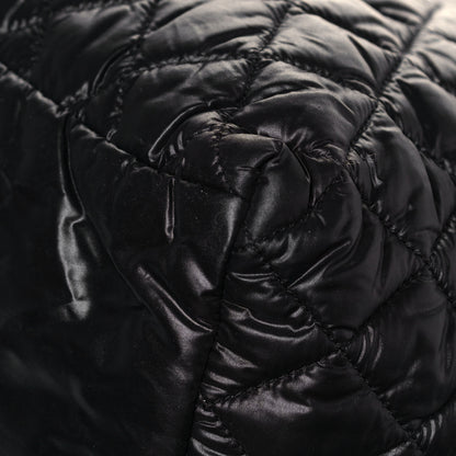 Chanel Nylon Quilted Large Coco Cocoon Tote Black 9 of 12