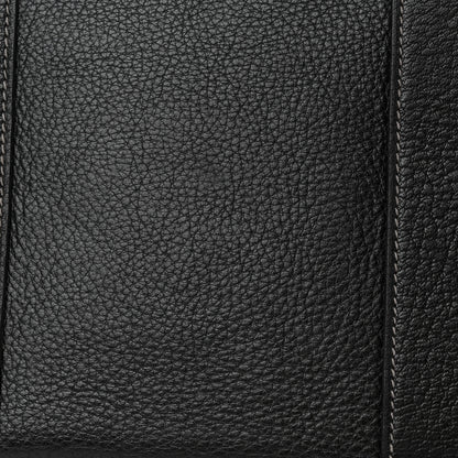 Hermes Toile Buffle Skipper Garden Party 36 MM Tote Black 15 of 16