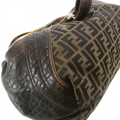 Fendi Zucca Nappa Nuvolata Vitello Tortuga Spy Tobacco Moro 5 of 11