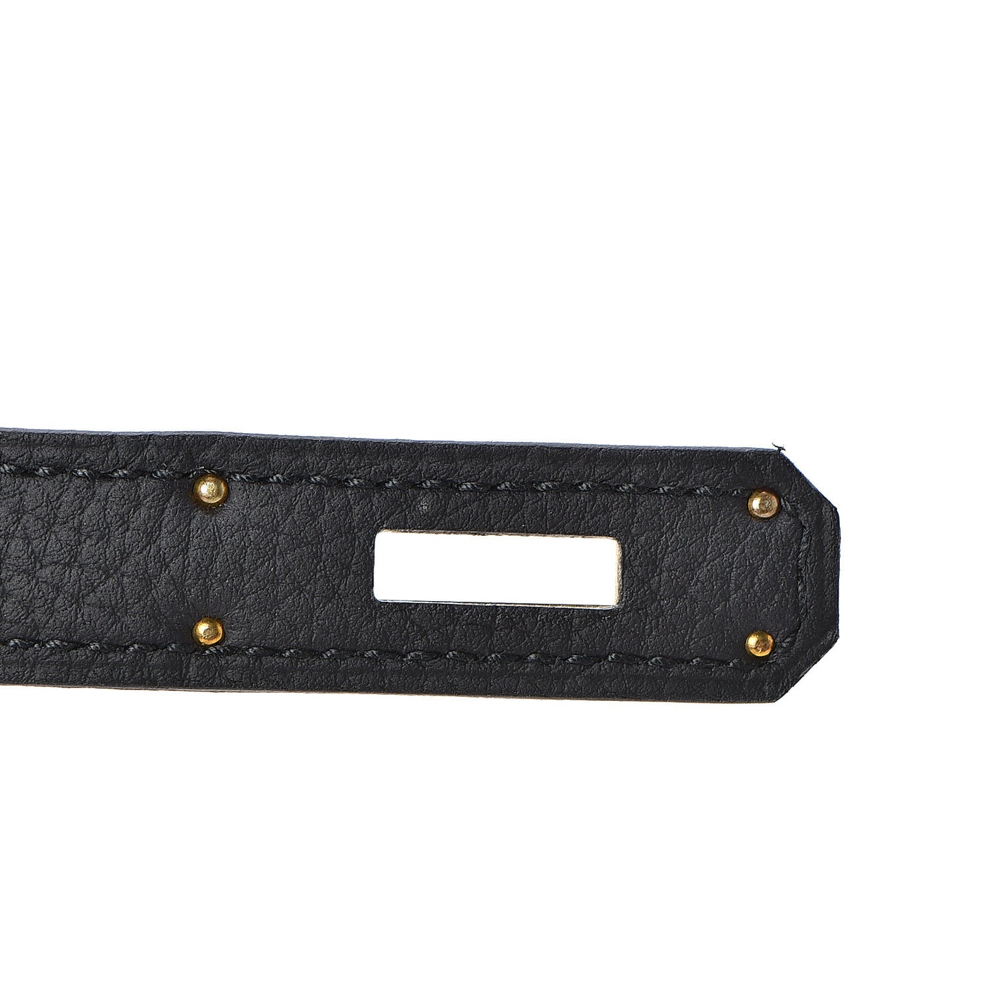 Togo Matte Alligator Kelly Retourne Touch 28 Black