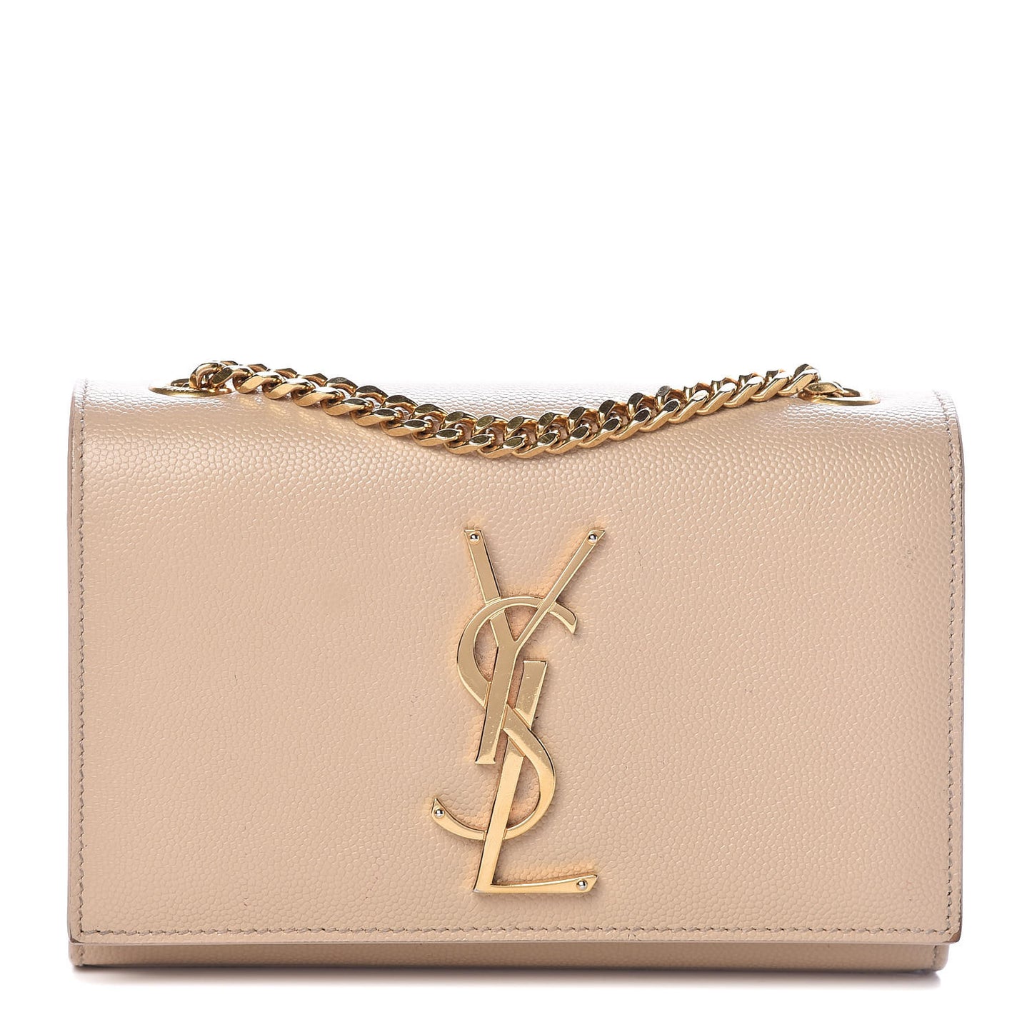 Grain De Poudre Small Monogram Kate Satchel Nude Powder