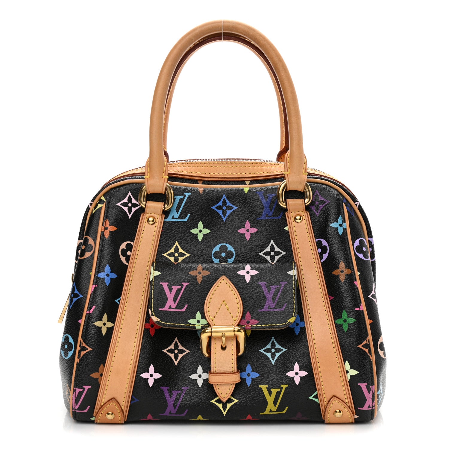 Louis Vuitton Monogram Multicolor Priscilla Black 1 of 10