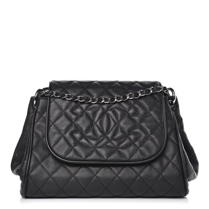 Chanel Caviar Quilted Timeless Accordion Flap Black 1 of 11