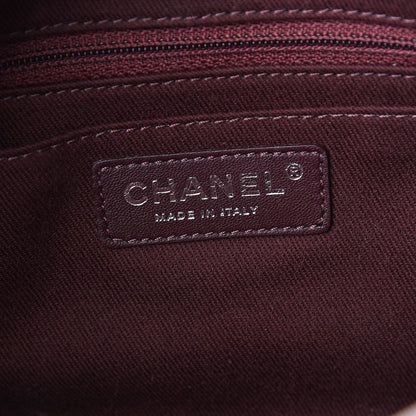 Chanel Glazed Calfskin Quilted Coco Pleats Clutch Light Pink 5 of 11