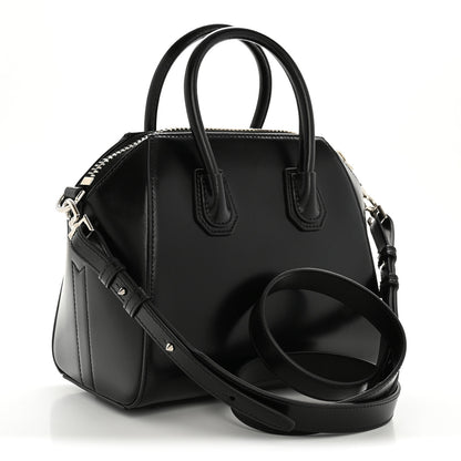 Givenchy Shiny Lord Calfskin Mini Antigona Black 3 of 12