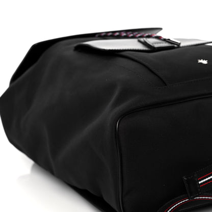 Christian Dior Calfskin Nylon Motion Backpack Black 10 of 15