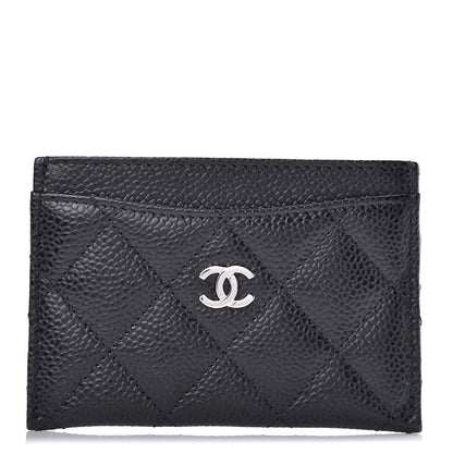Chanel Caviar Quilted Card Holder Black 1 of 9