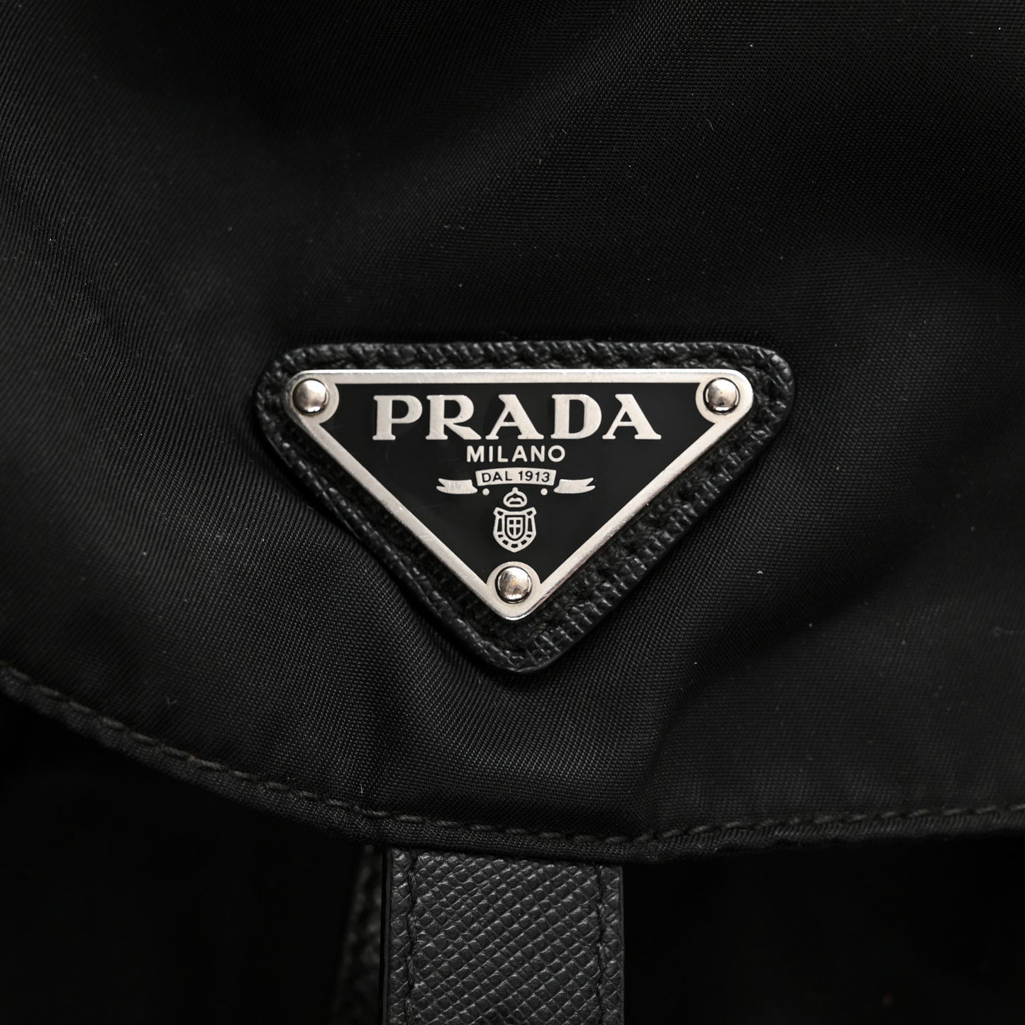 Tessuto Nylon Vela Backpack Black