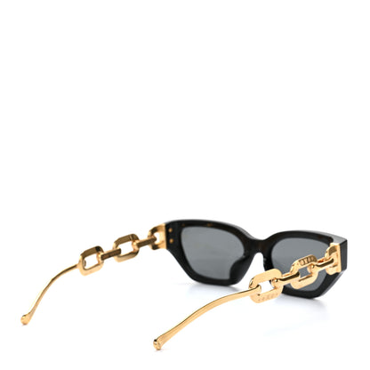 Louis Vuitton Metal LV Edge Sunglasses Z1473W Black 4 of 8