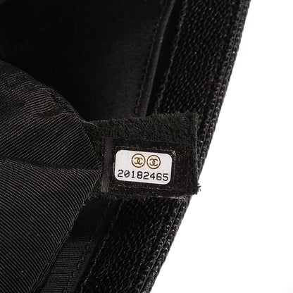 Chanel Caviar Quilted New Medium Boy Flap Black 8 of 9
