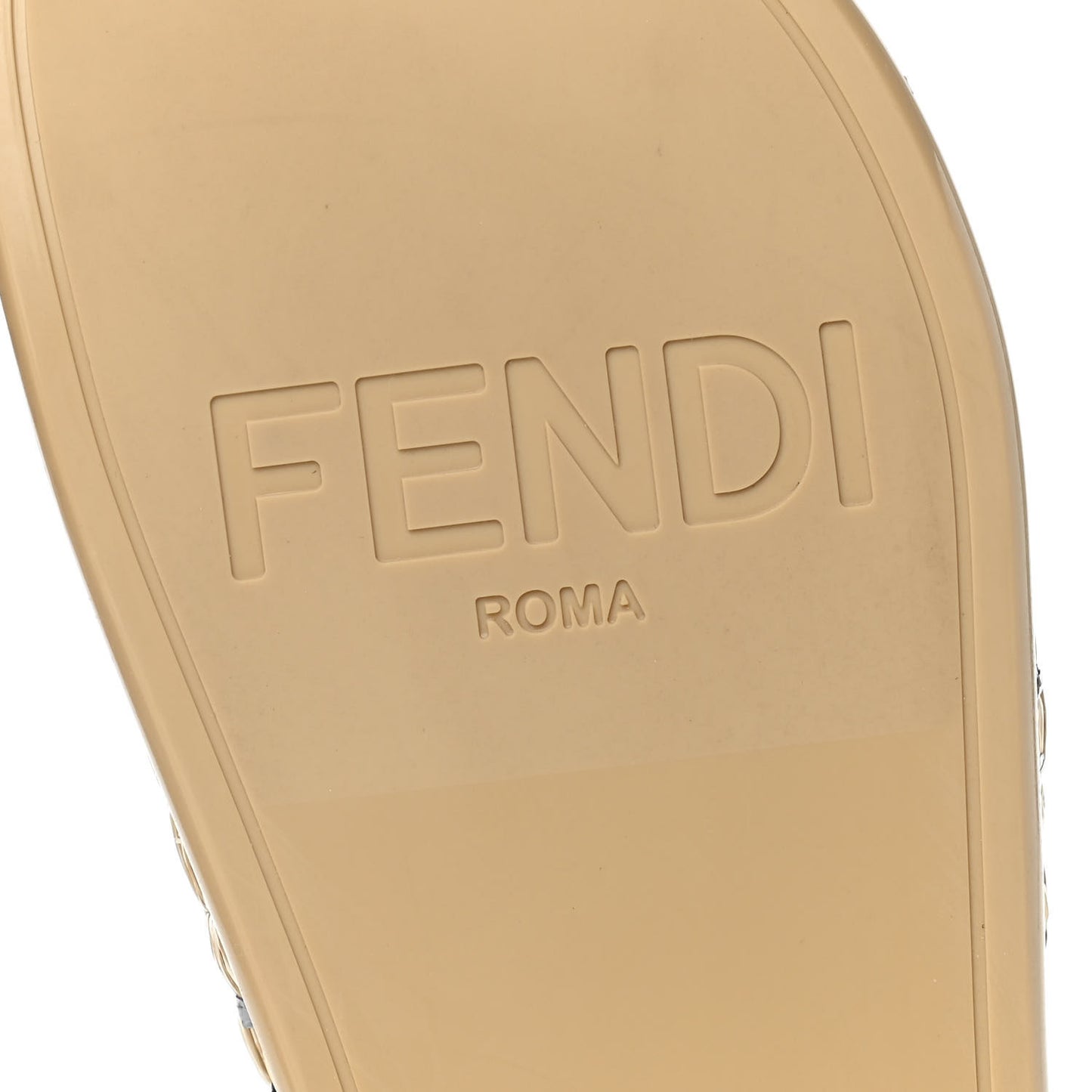 Raffia FF Woven Reflections Crisscross Slide Sandals 37.5 Naturale Black