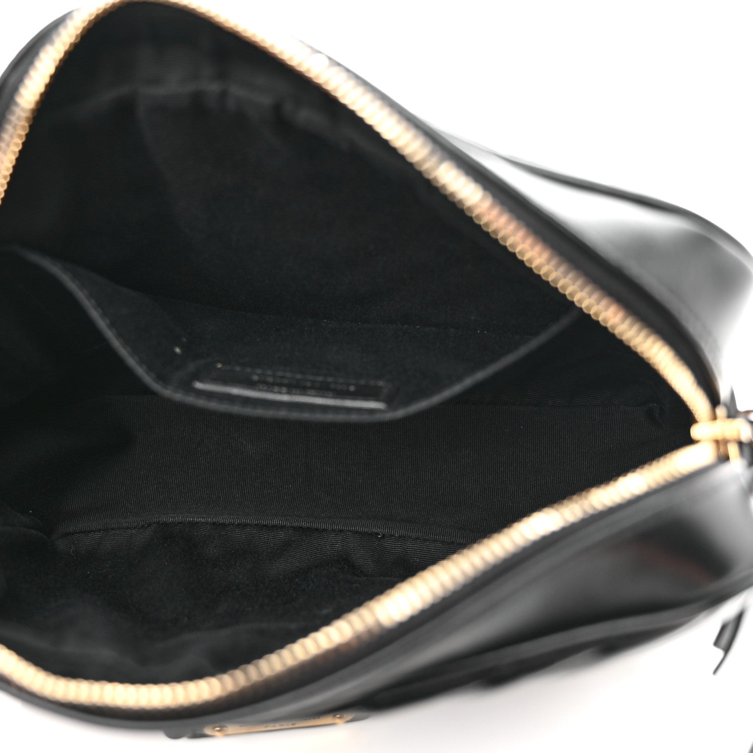 Saint Laurent Calfskin Matelasse Monogram Lou Camera Bag Black 5 of 11