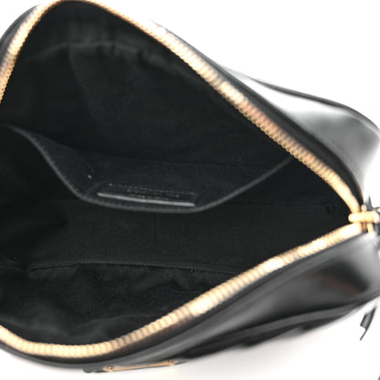 Saint Laurent Calfskin Matelasse Monogram Lou Camera Bag Black 5 of 11