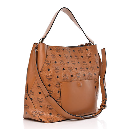 MCM Visetos Large Klara Hobo Cognac 4 of 16
