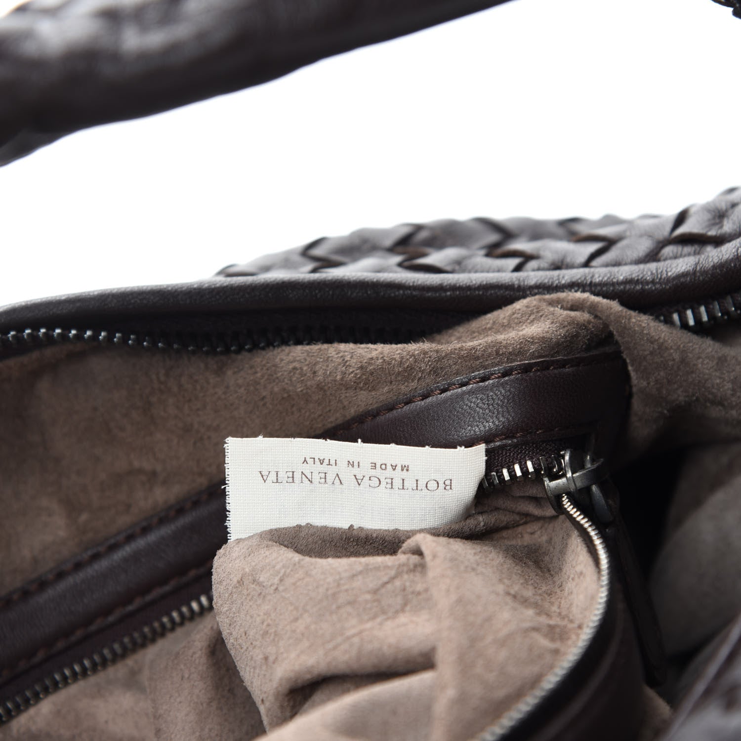 Bottega Veneta Nappa Intrecciato Large Veneta Hobo Ebano 10 of 12