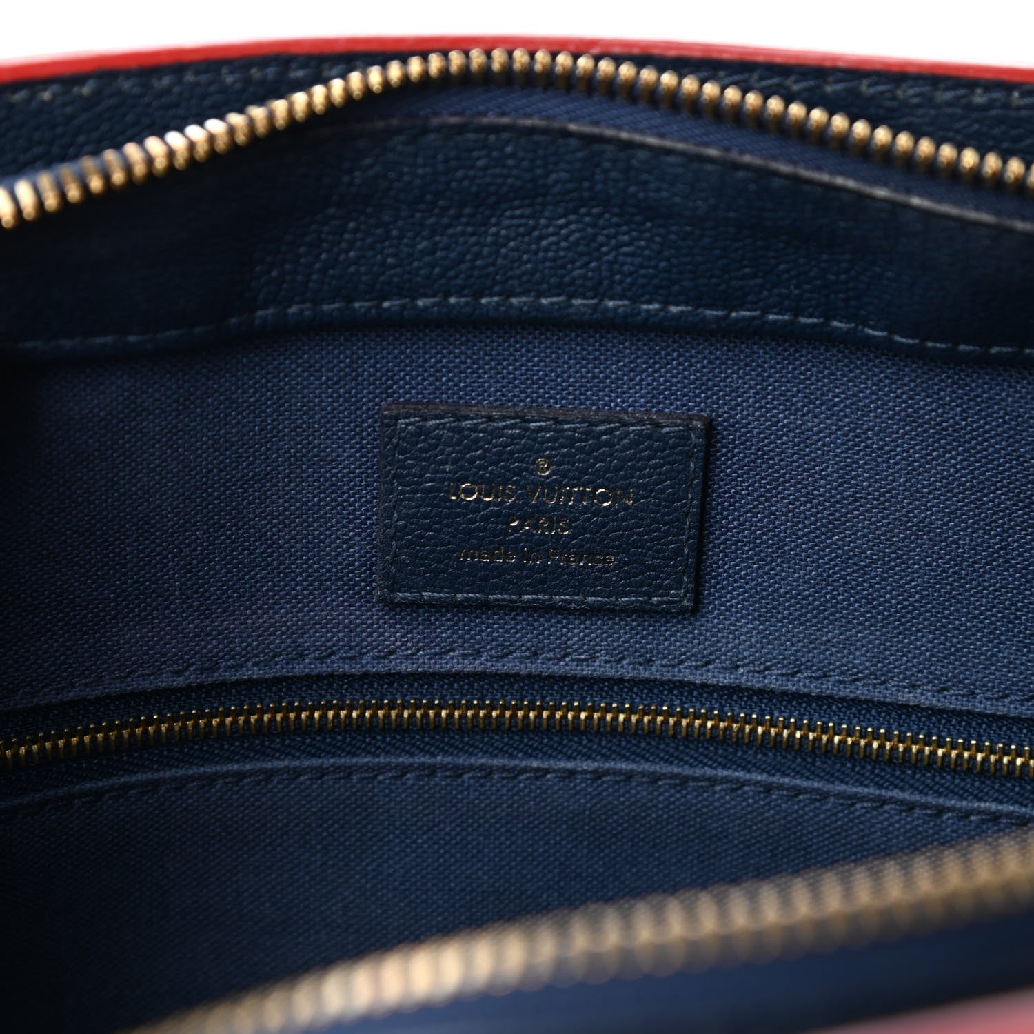 Louis Vuitton Epi Vaneau MM Marine Rouge 6 of 11