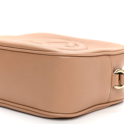 Gucci Pebbled Calfskin Small Soho Disco Bag Rose Beige 11 of 11