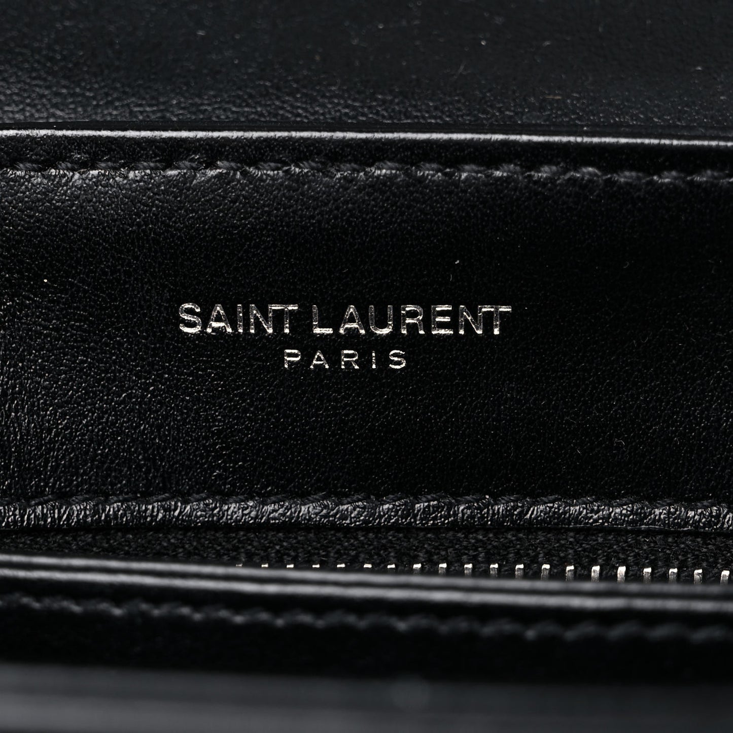 Calfskin Y Quilted Monogram Toy Loulou Crossbody Bag Black