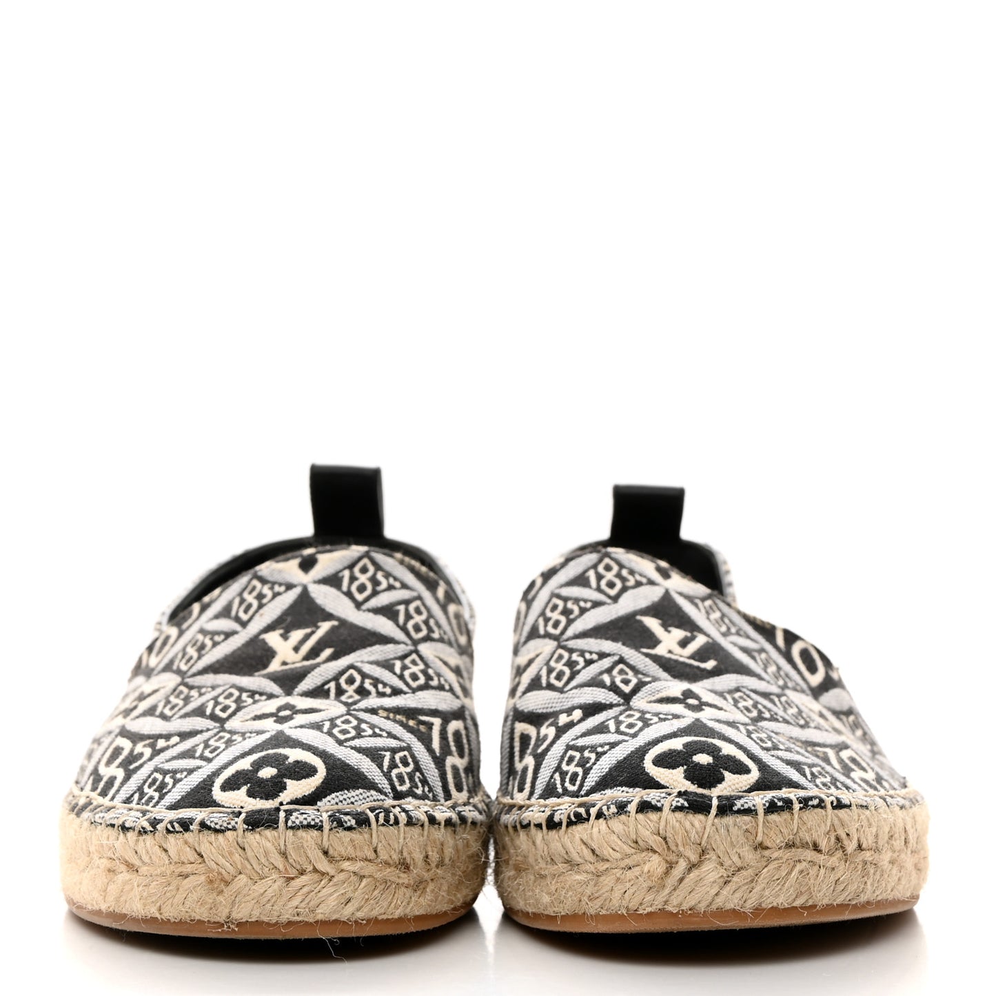 Jacquard Since 1854 Starboard Espadrille Flats 38 Grey