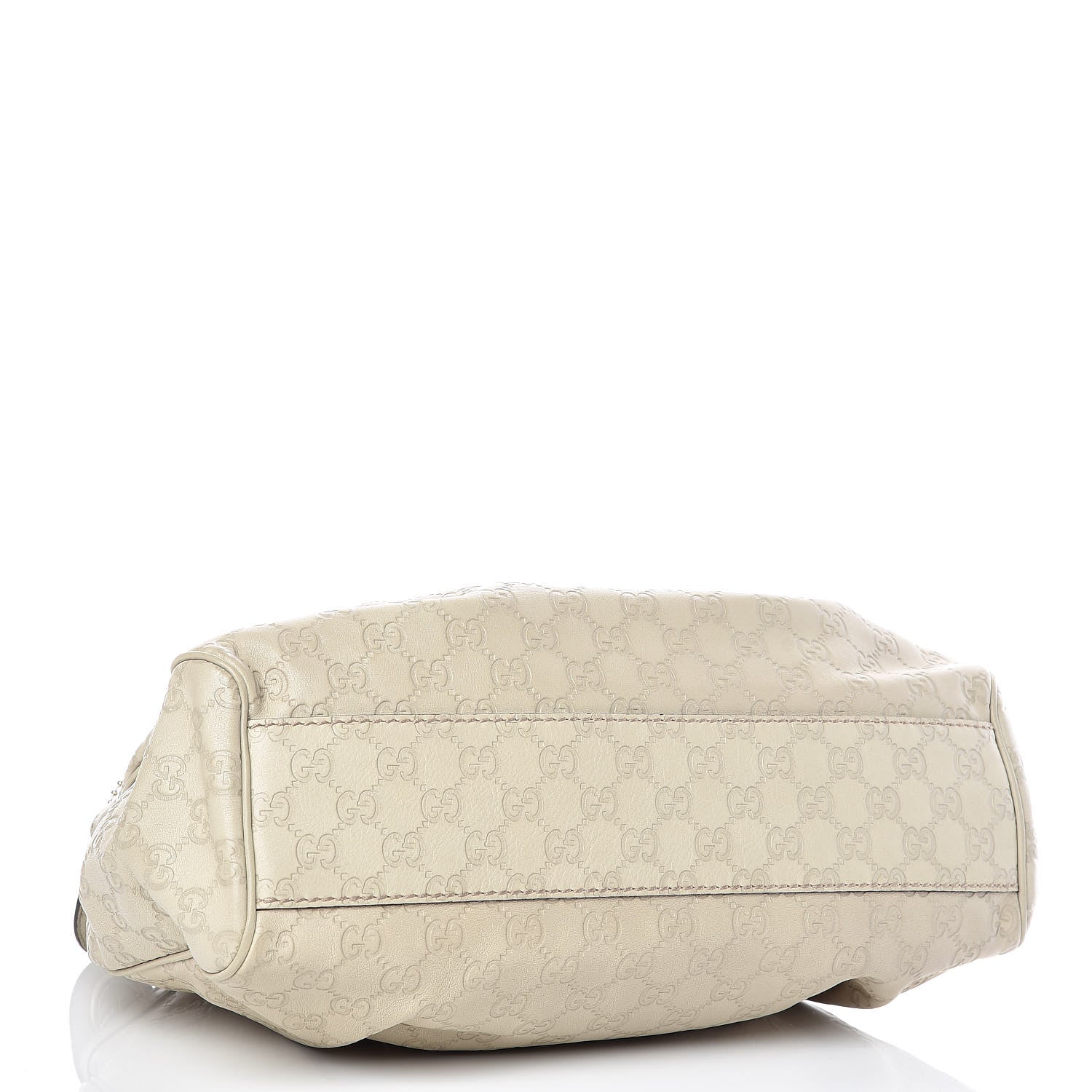 Gucci Guccissima Medium Sukey Tote Mystic White 4 of 11