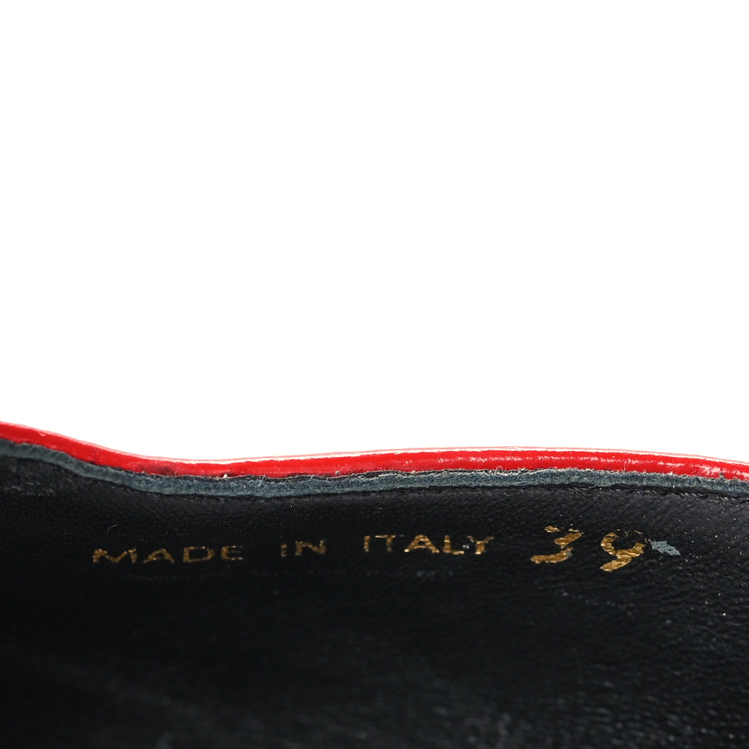 Prada Spazzolato Pointed Toe T-Strap 55mm Slingback Pumps 39 Rosso 6 of 8