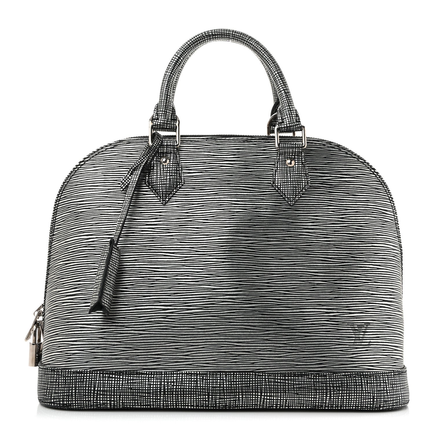 Louis Vuitton Epi Alma PM Platine 1 of 12